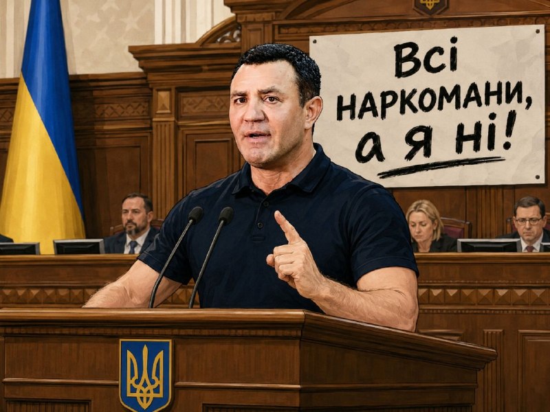 Сьогодні у ВР відбувся перфоманс – спіч з трибуни Миколи “Мітбола” Тищенка, після отримання ним п…