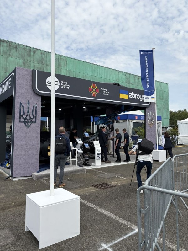 До речі, Україна була помітно представлена на  на виставці Eurosatory 2026 у Парижі. Але це заслу…