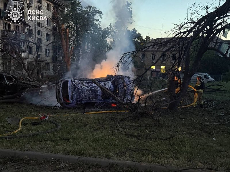 Черговий військовий злочин рашистів. Знову раектно-дроновий удар по цивільних обʼєктах і населенн…