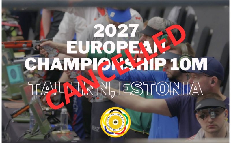 Естонію позбавили права проводити Чемпіонат Європи зі стрільби з пневматичної зброї 2027 року чер…